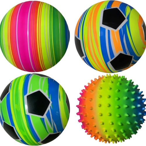 Belta Fluro Playball (125g PVC) 15cm Soccer Ball