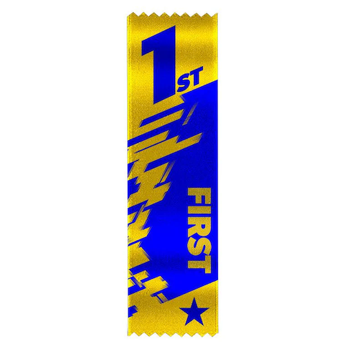 Place Ribbons (20cm x 5cm) Modern Design (set of 100)