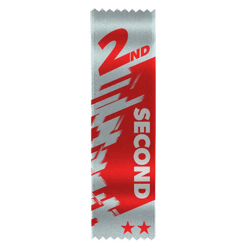 Place Ribbons (20cm x 5cm) Modern Design (set of 100)
