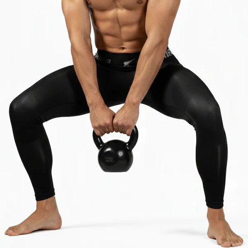Supacore Mens CARL Patented Body Mapped Compression Leggings