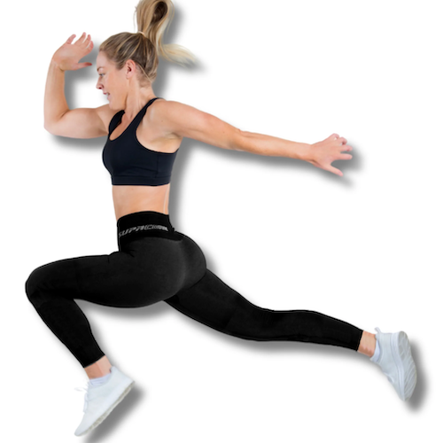 Supacore Women's KATHY Patented Coretech Power Running Leggings (with Pocket)