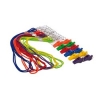Rainbow Whistles (with Lanyards) Set of 12